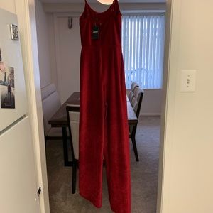 Red velvet Jumpsuit